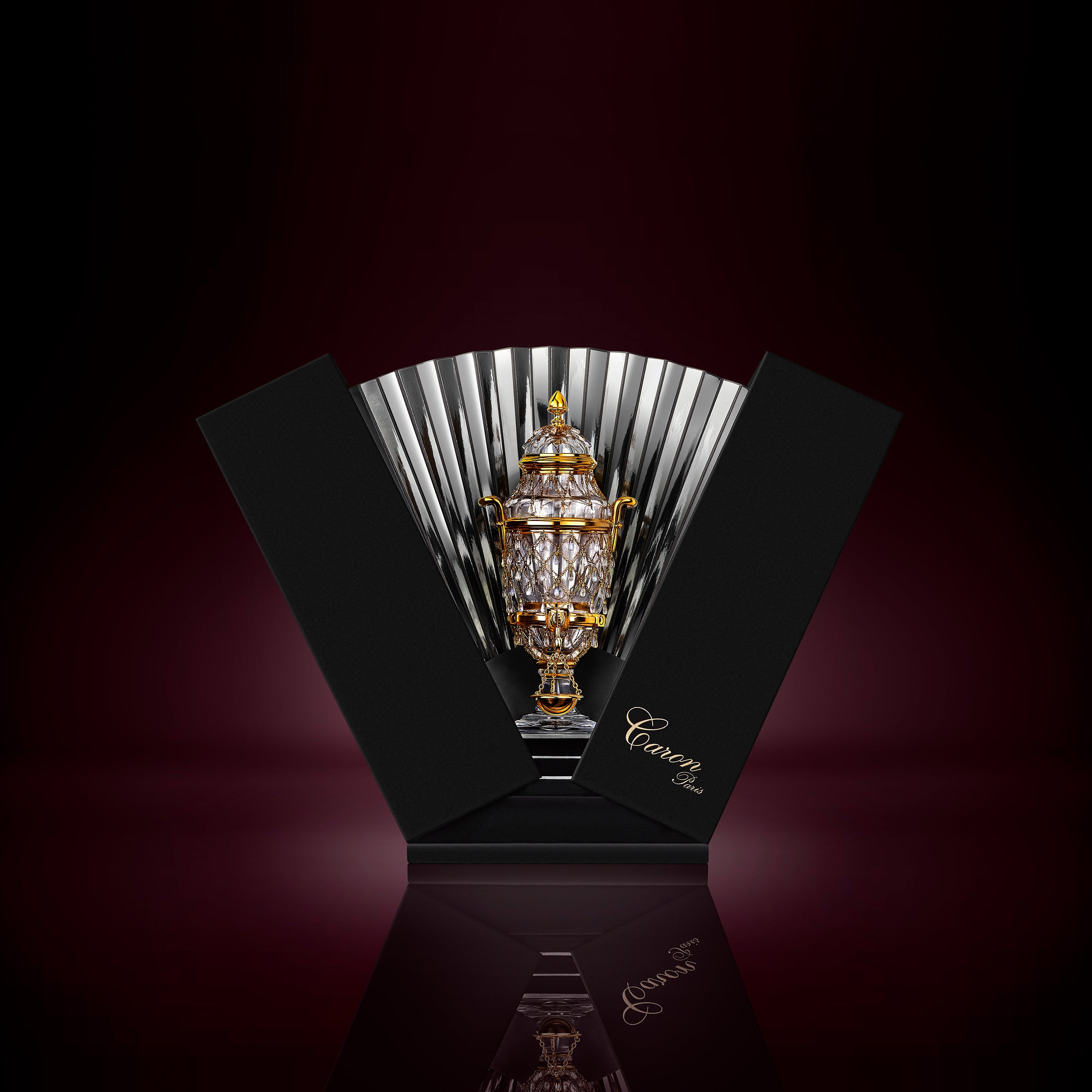 caron Mini Fontaine Baccarat Opaline